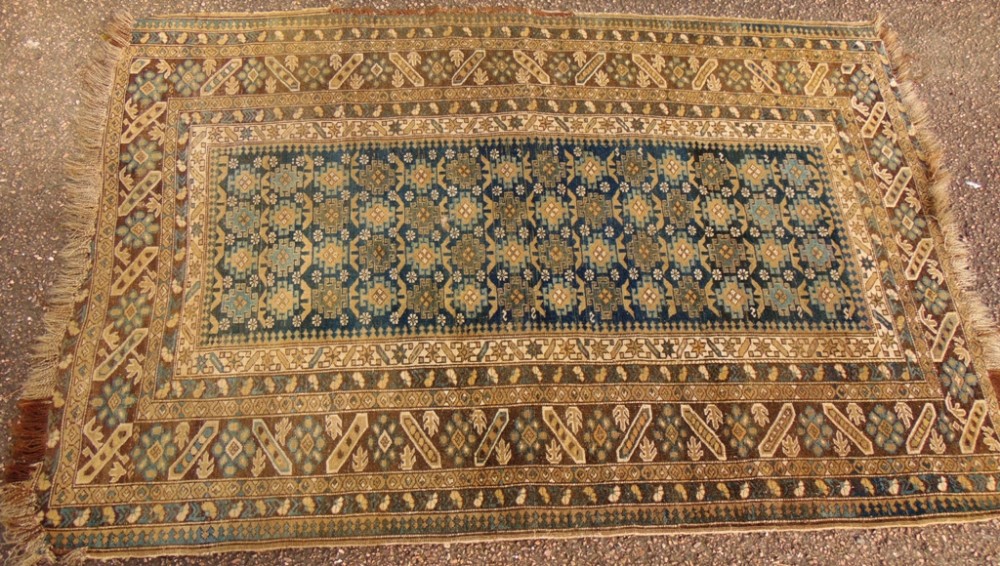 Antique Caucasian Derbend rug circa 1910