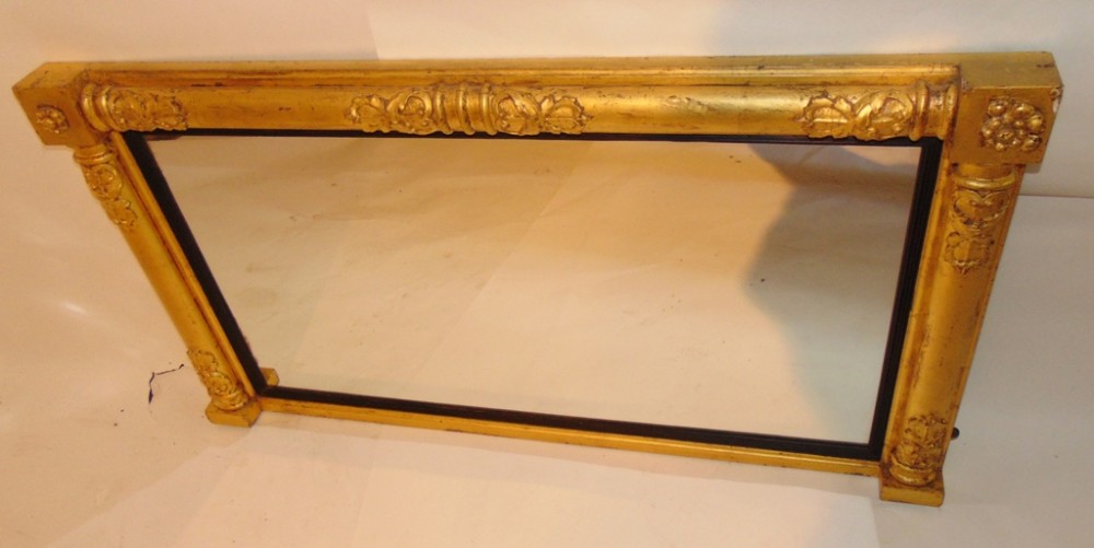 Regency gilt overmantle mirror circa 1820