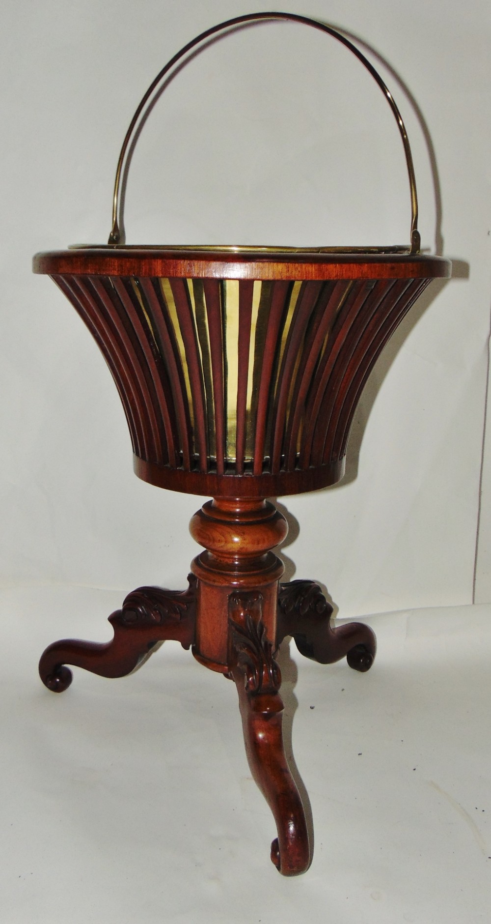 Dutch mahogany jardiniere circa 1840