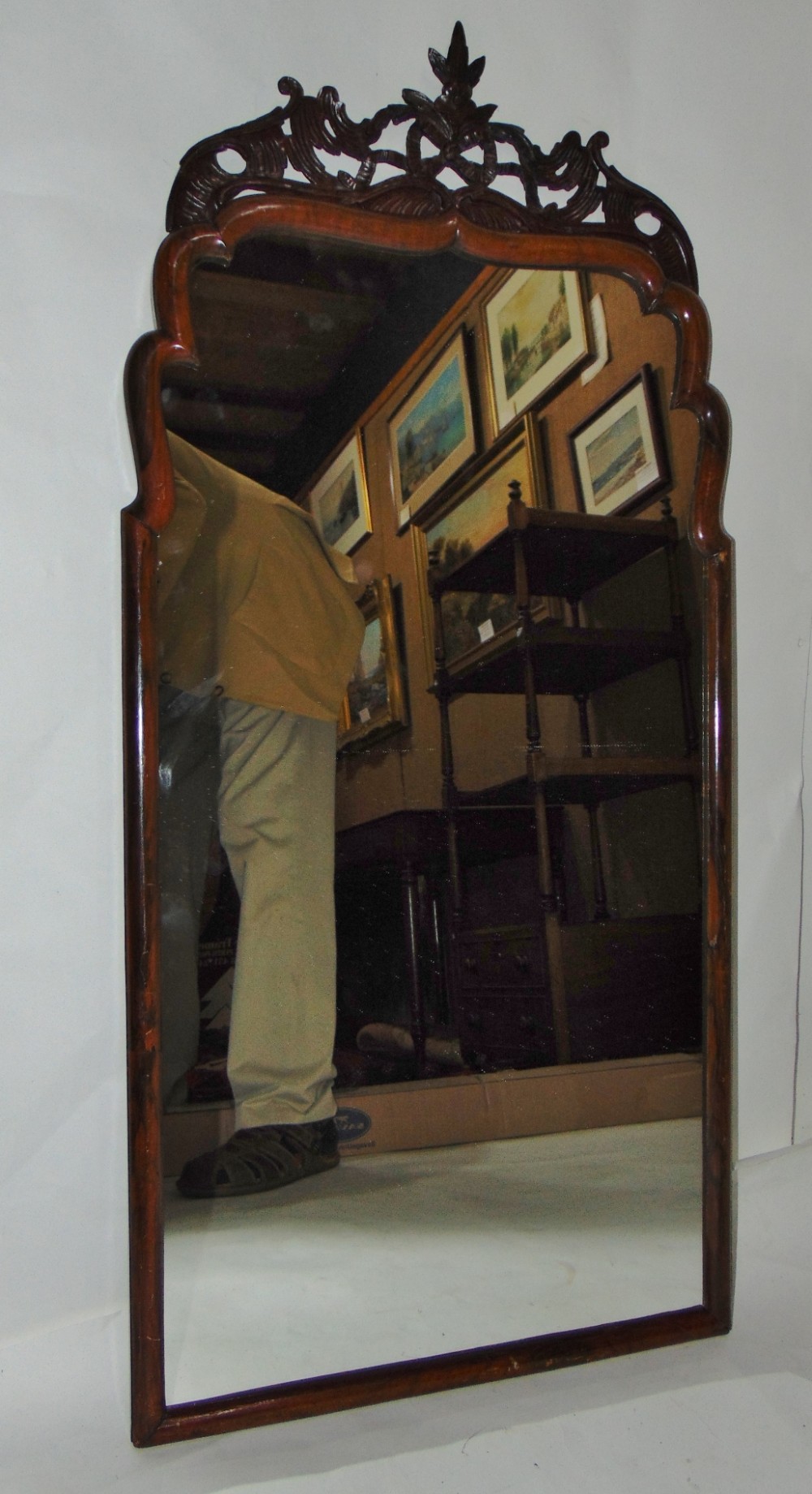 18th century Dutch walnut mirror circa 1760