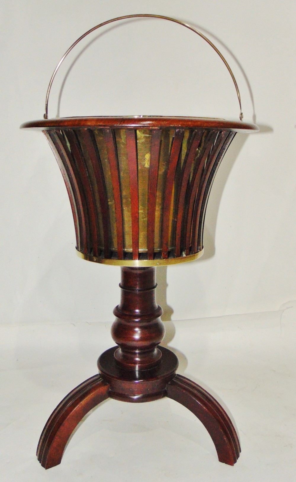 Dutch mahogany jardiniere circa 1830