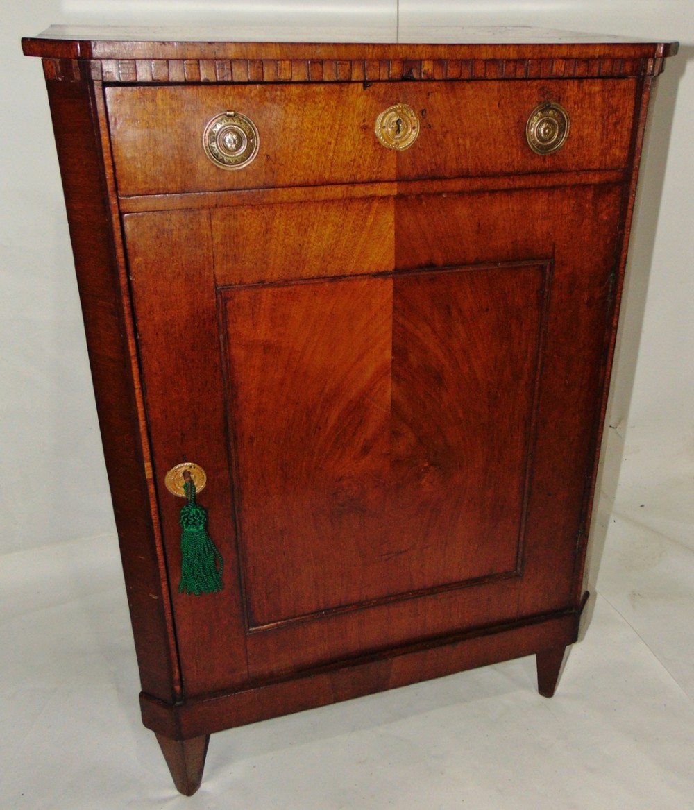 Dutch mahogany side cabinet circa 1800