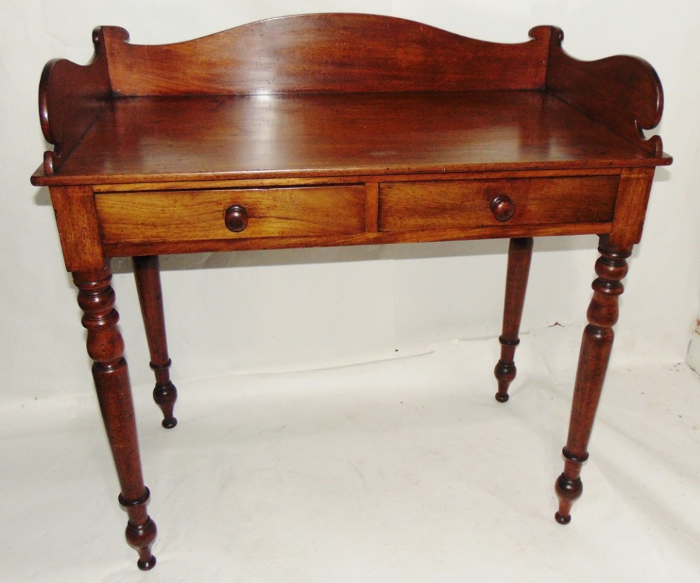 Georgian galleried side table circa 1825