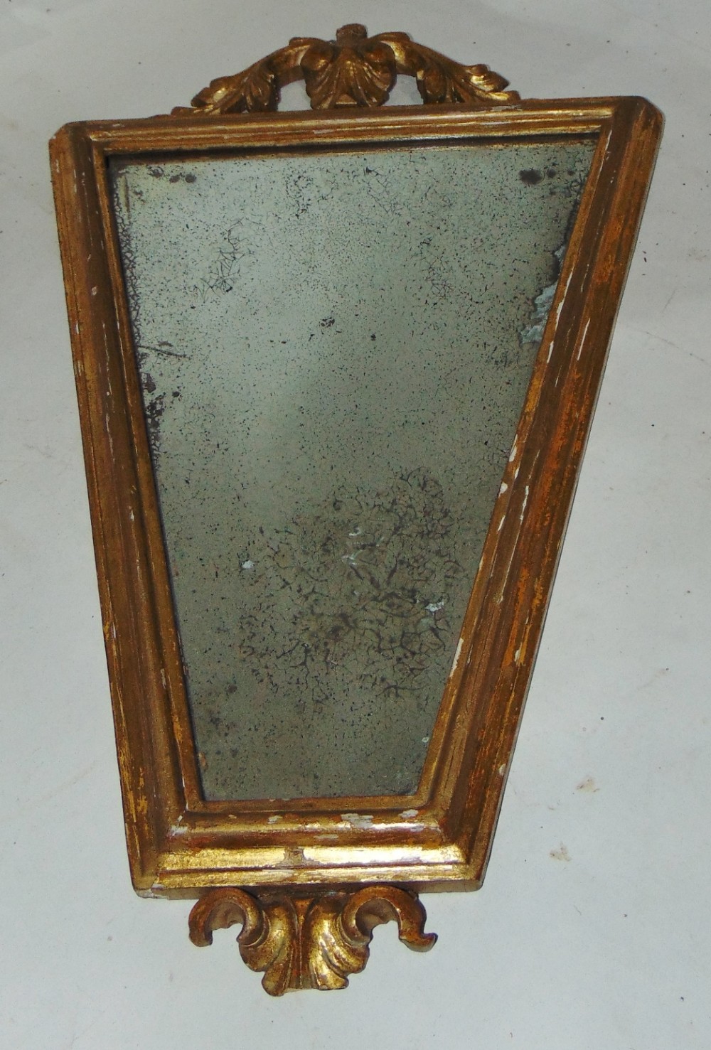 18th. century Italian therm shaped mirror circa 1770
