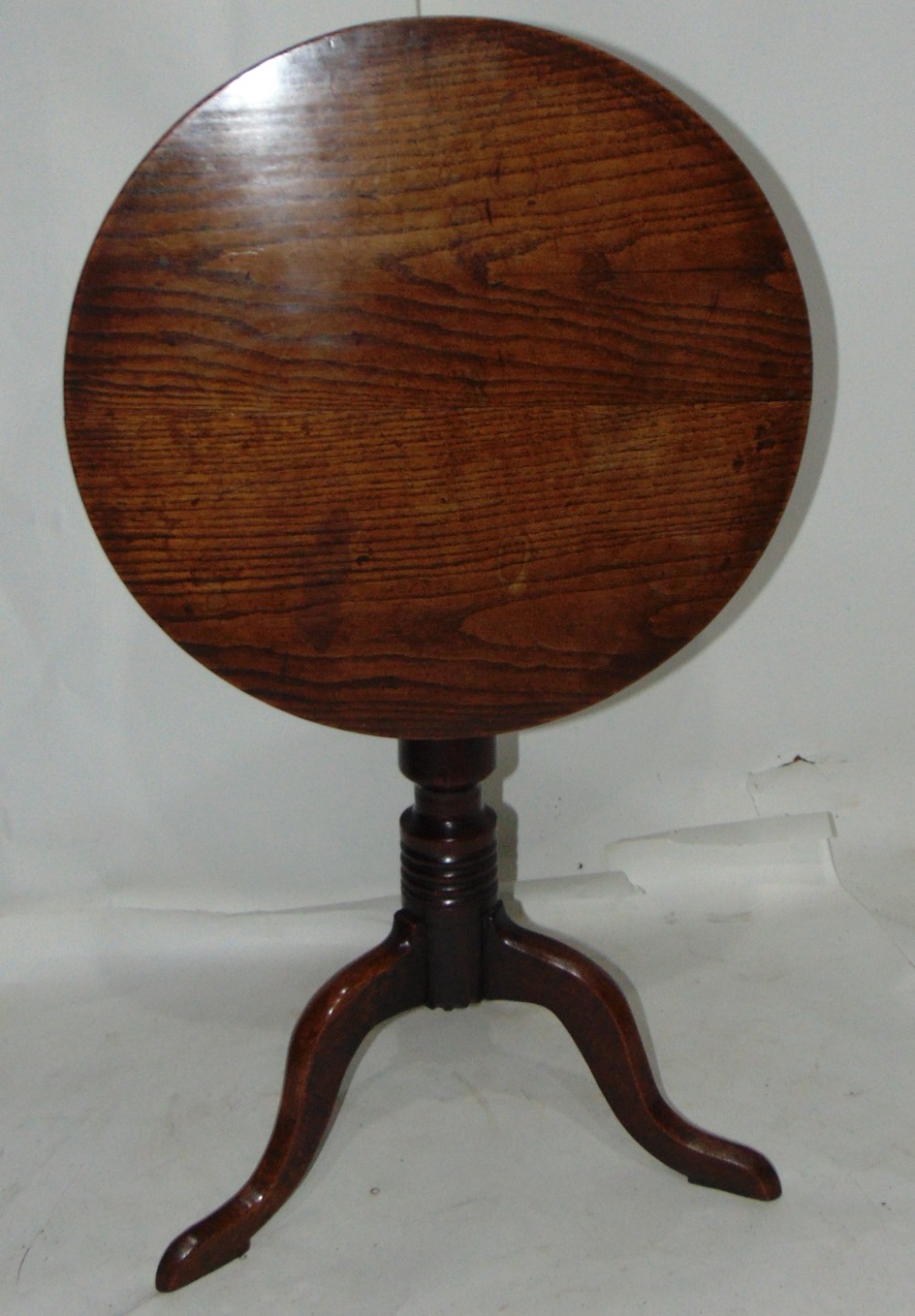 Georgian oak tripod table circa 1790