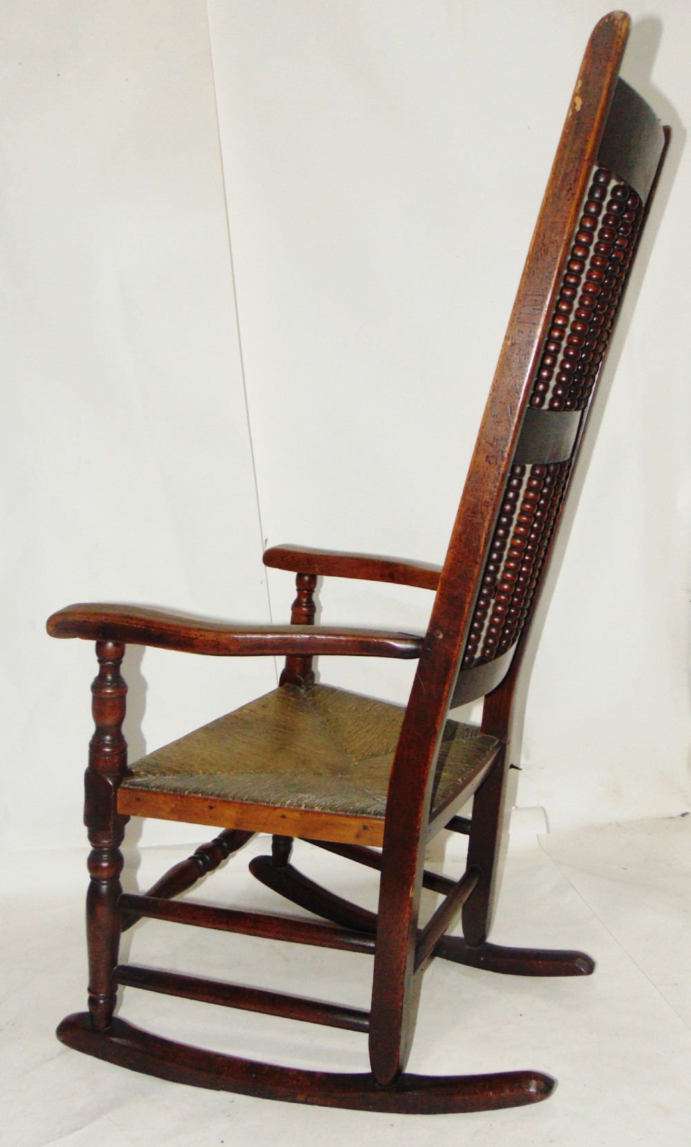 Late Georgian fruitwood rocking chair circa 1830 View V