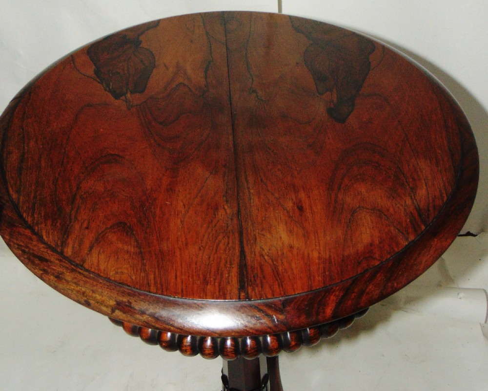 Regency rosewood teapoy circa 1825 View II