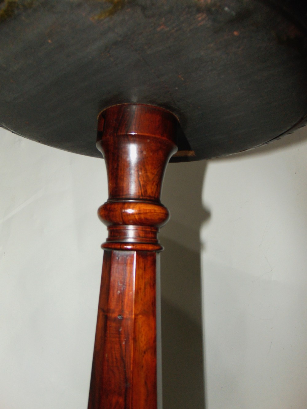 Regency rosewood teapoy circa 1825 View VI