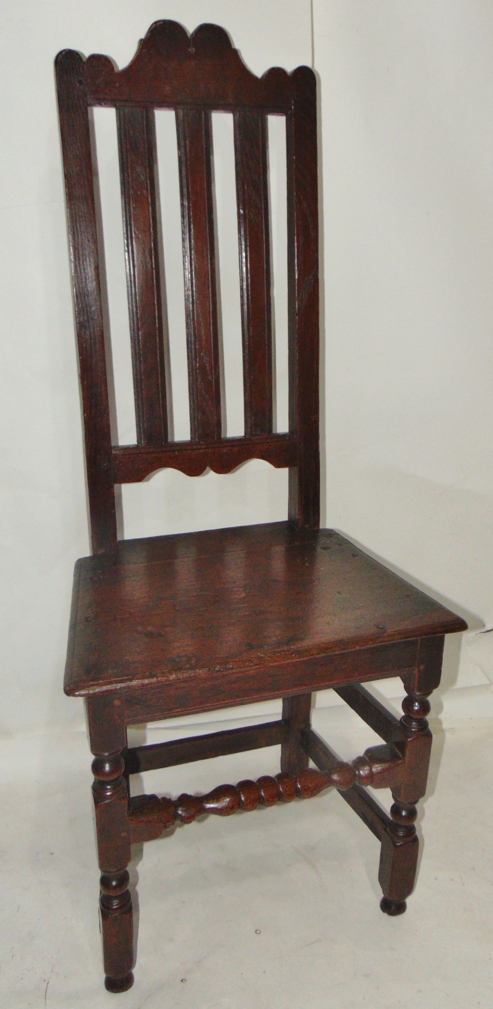 Stuart  oak side chair circa 1680
