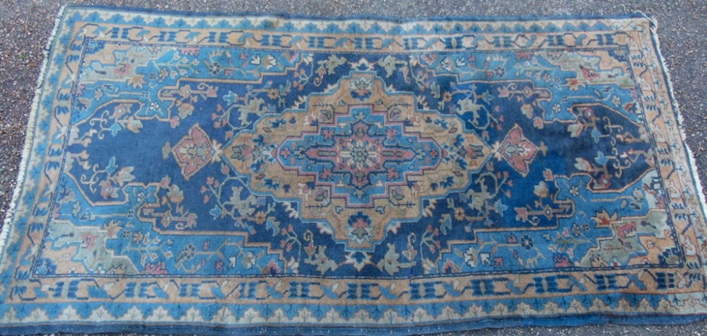 Antique Persian Mahal rug circa 1925