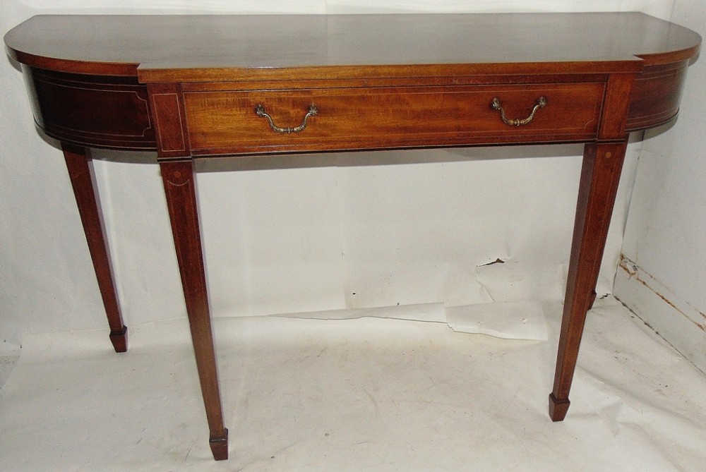 Scottish mahogany serving table. Morrisons. circa 1910