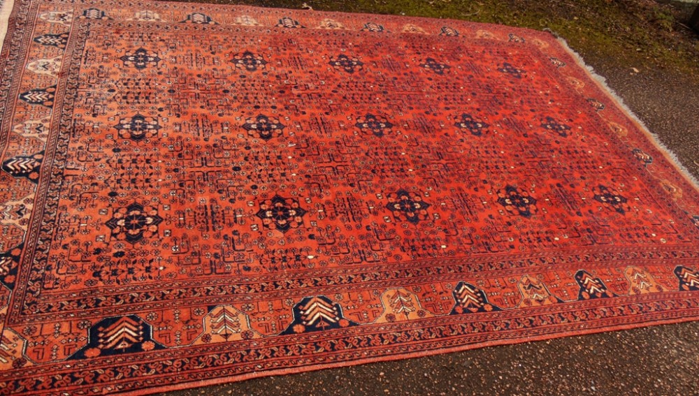Old Turkoman Esari carpet circa 1930