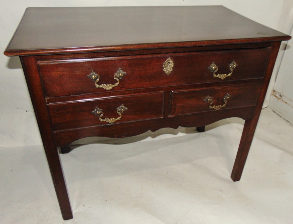 George III cuban mahogany lowboy circa 1760