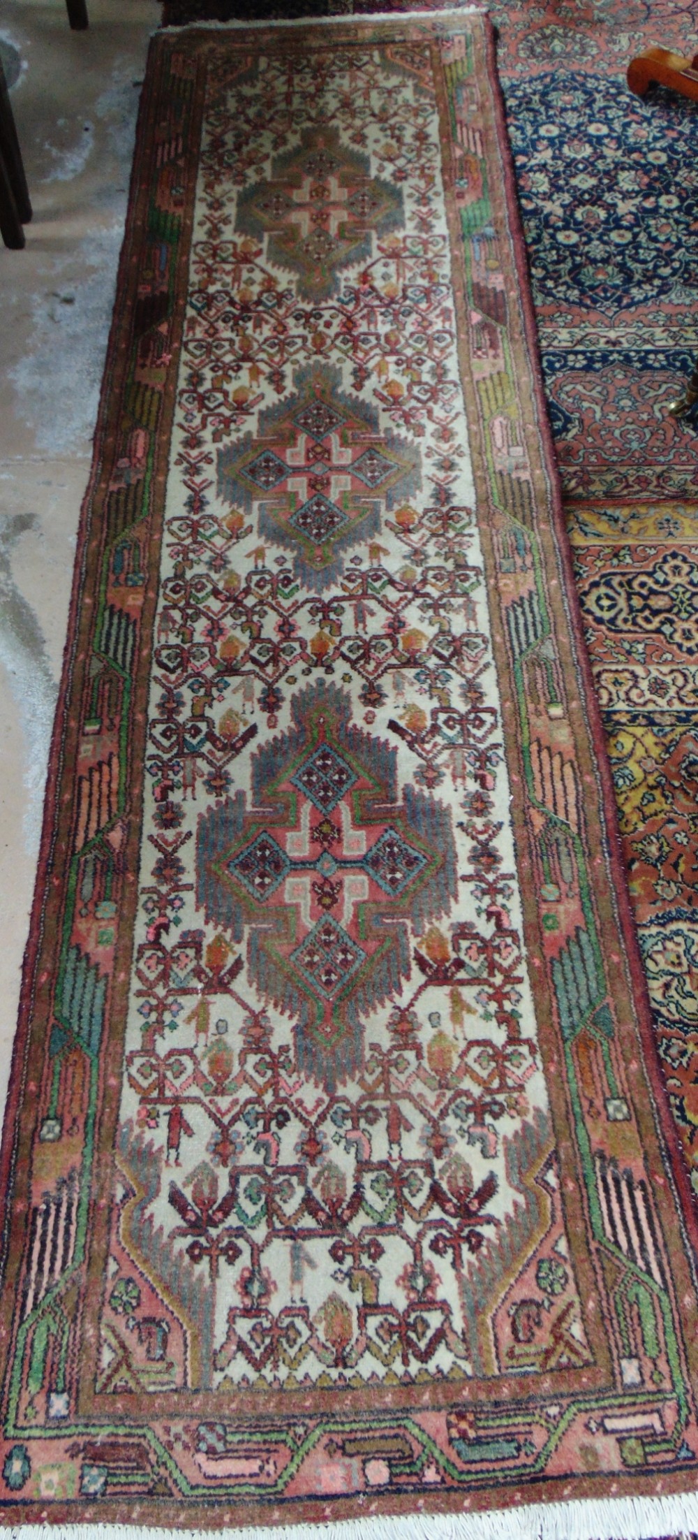 Old Persian Hamadan runner circa 1930