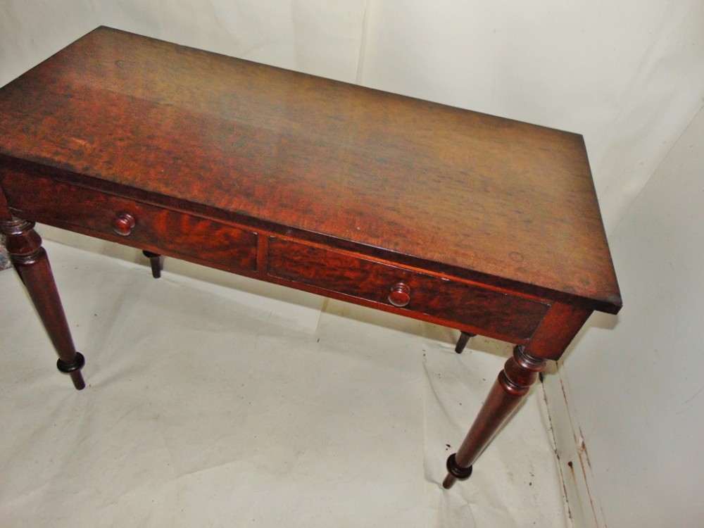 Georgian mahogany side table circa 1825