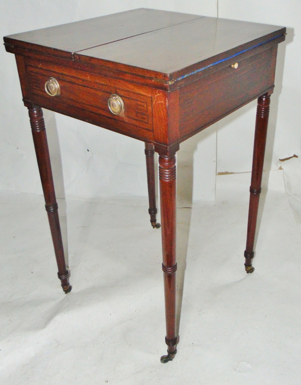 Georgian mahogany patience table circa 1810