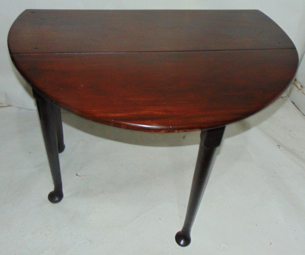 George III pad foot mahogany dining table circa 1760