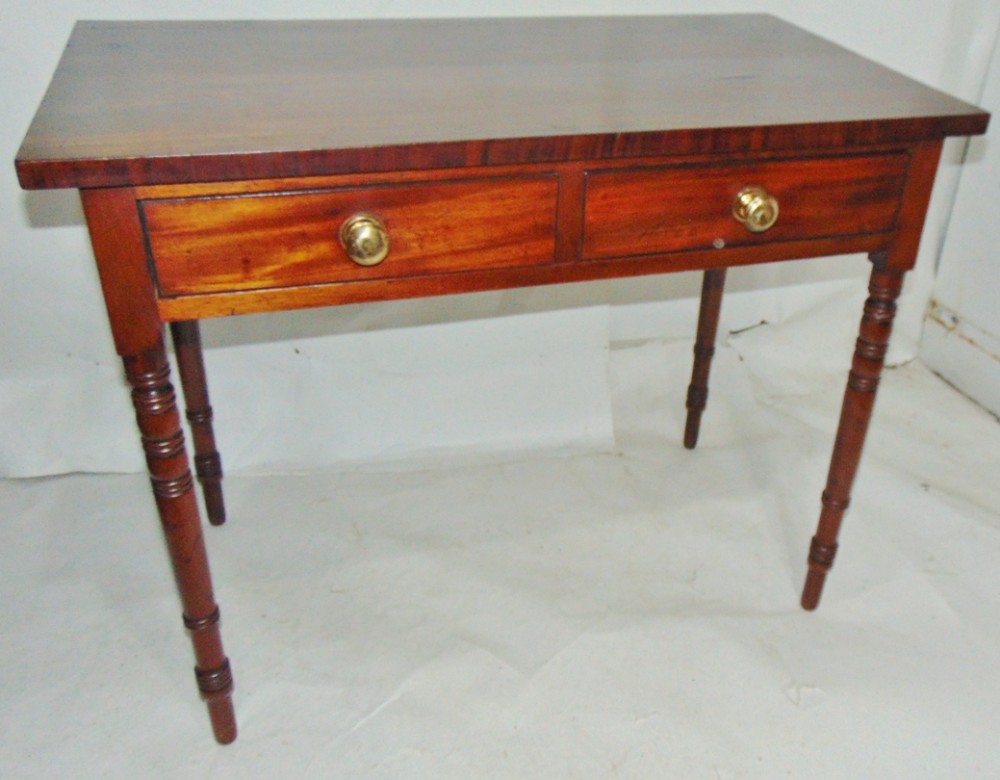 Georgian mahogany side table circa 1825