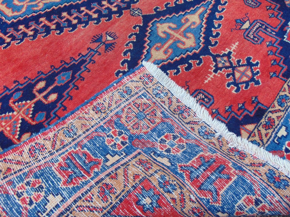 Antique Persian Heriz carpet circa 1930 View IX