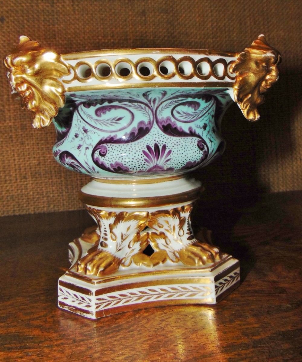 Derby porcelain potpourri circa 1815