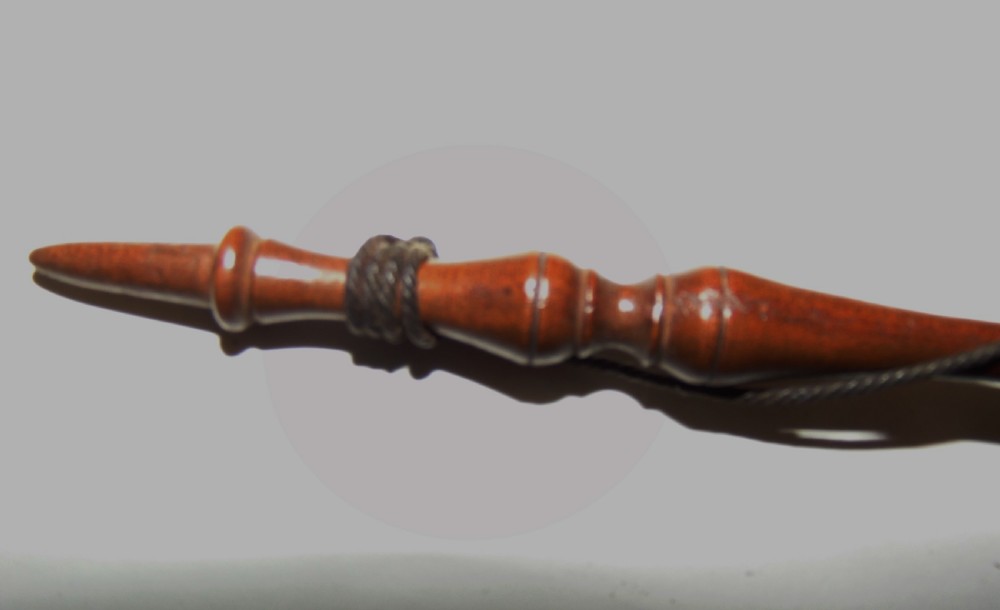 Lignum and fruitwood bilboquet circa 1830 View IV
