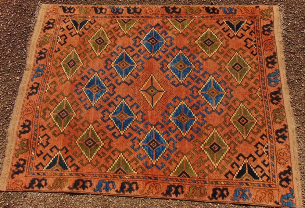 Antique Esari Turkoman rug circa 1920