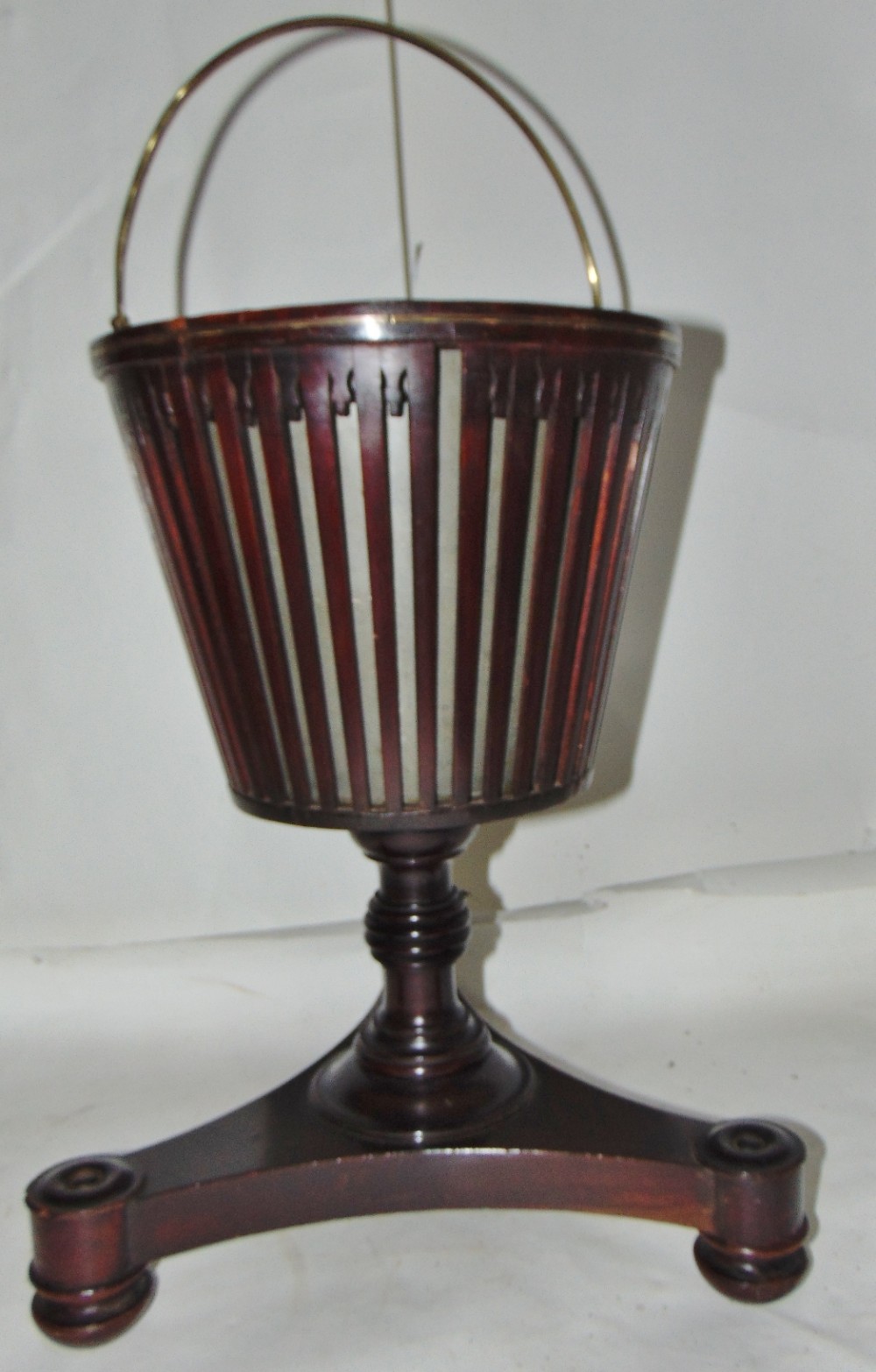 Dutch mahogany jardiniere circa 1820