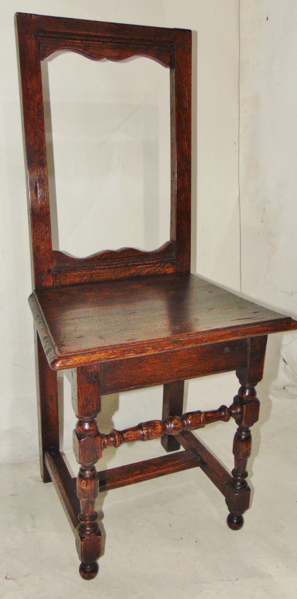 Oak Lorraine chair circa 1760