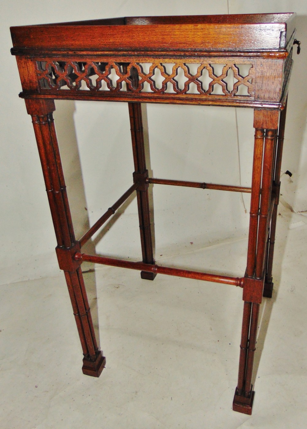 Chippendale style mahogany urn table circa 1860