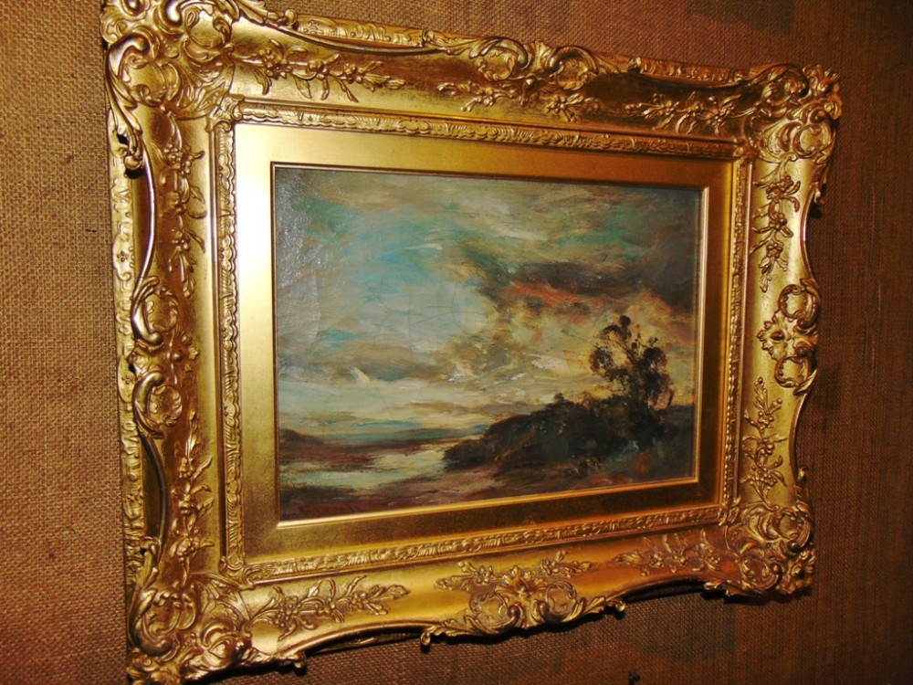 oil on cavas, North of the Mackery by Sir L.Wingate circa 1915 