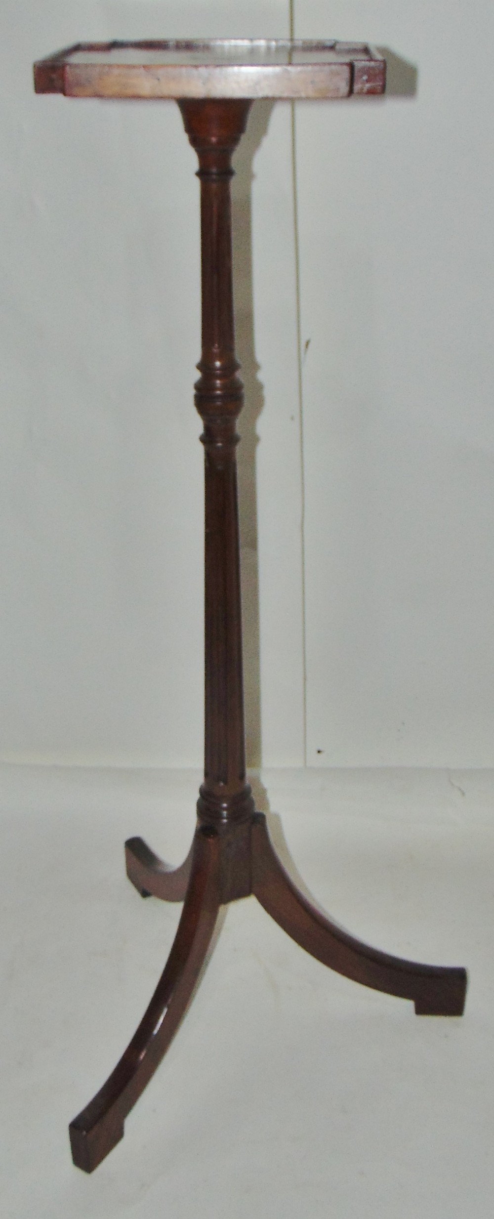 Dutch mahogany torchere circa 1820