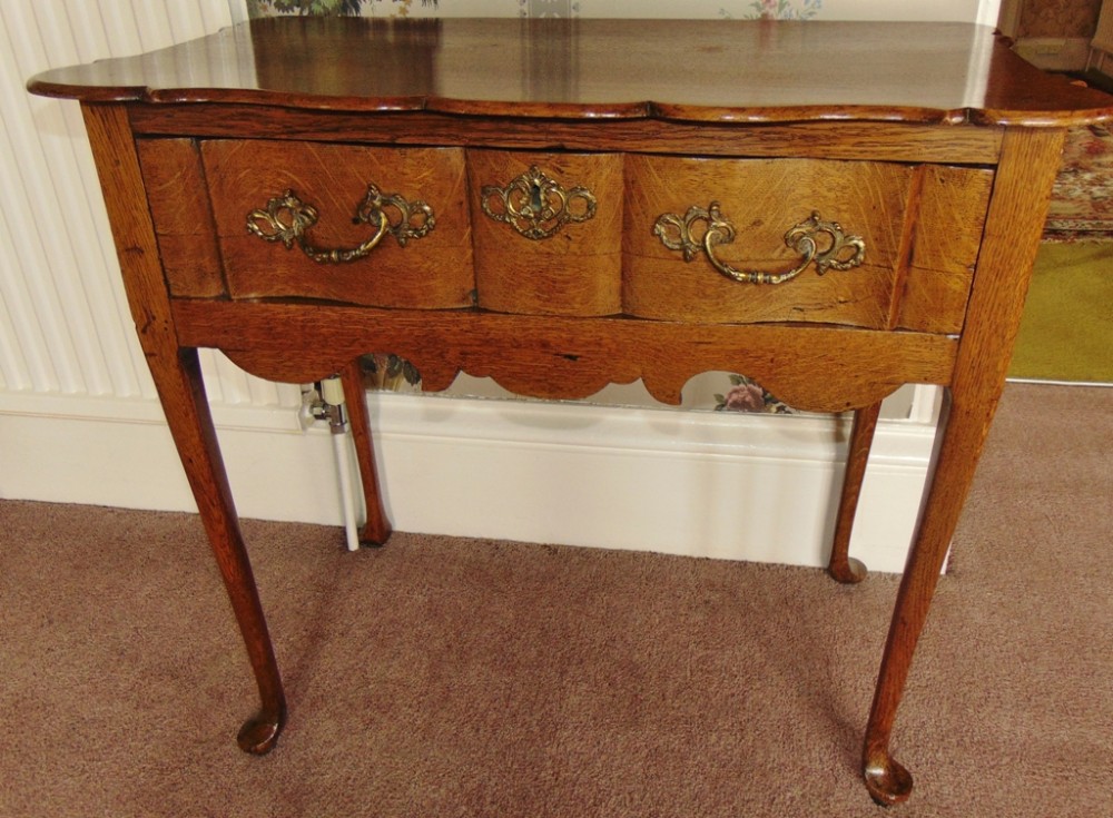 Dutch oak side table circa 1780