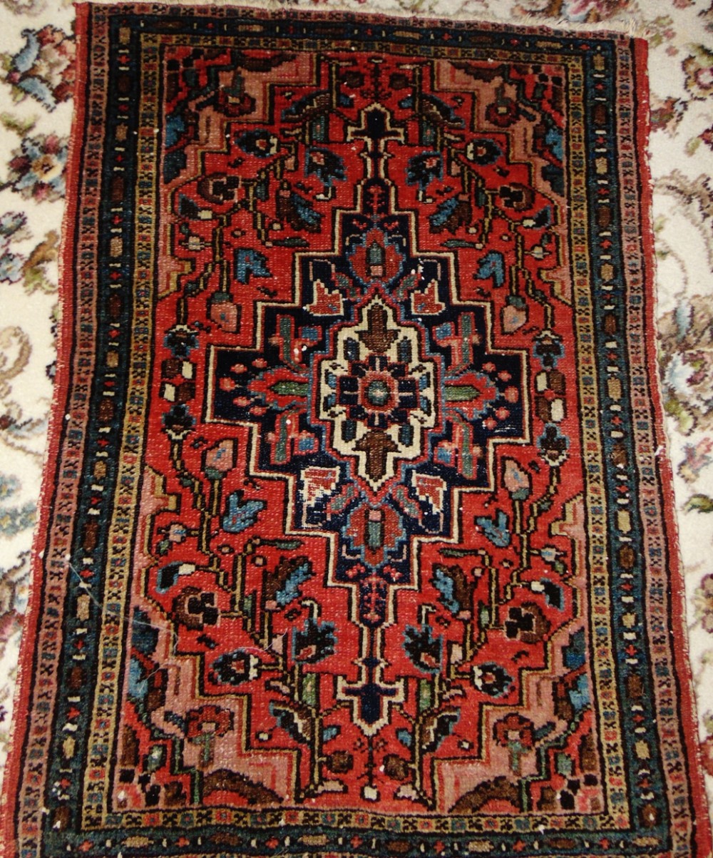Antique Persian Hamadan rug circa 1920