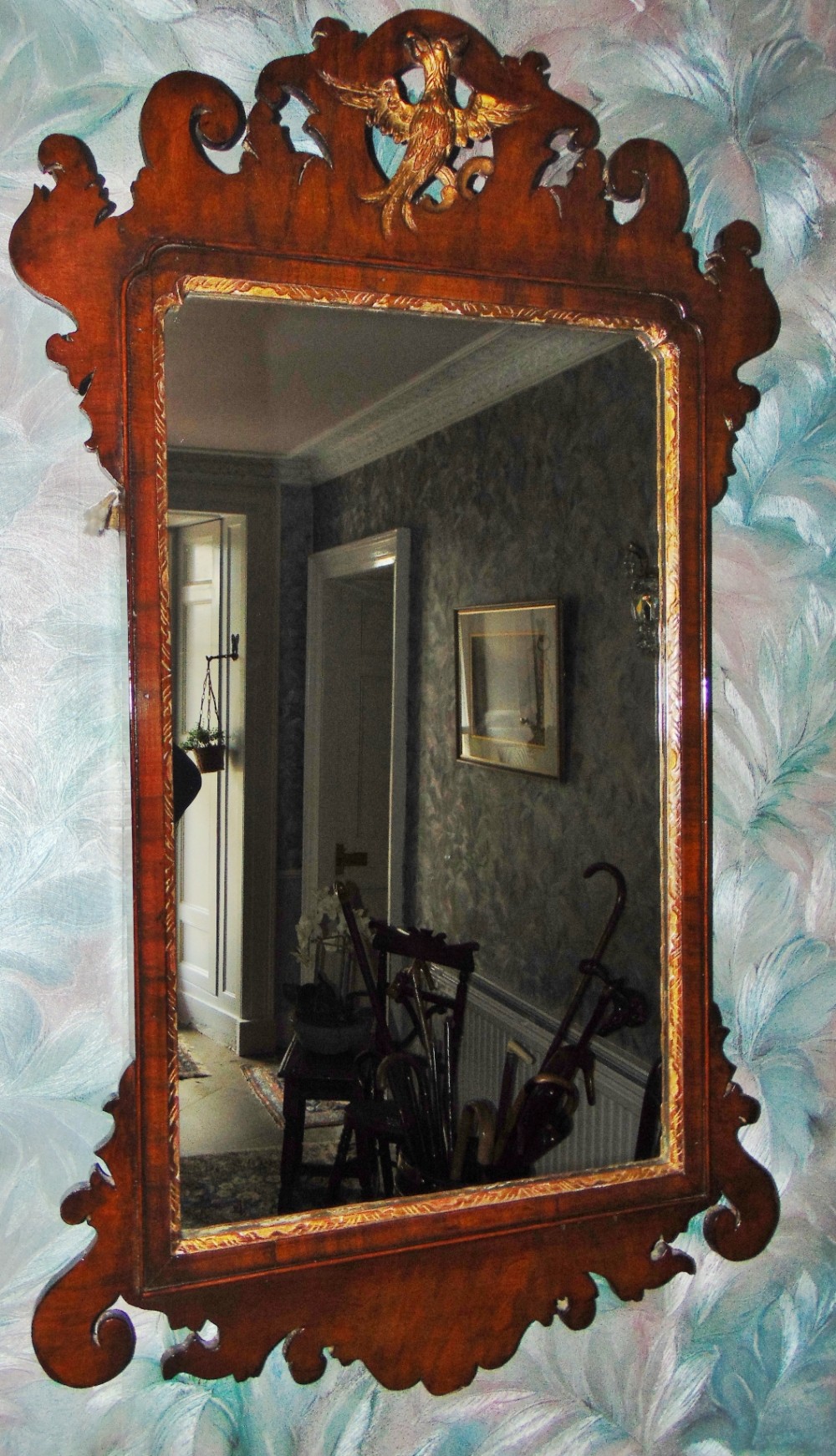 Georgian vauxhall mirror circa 1780