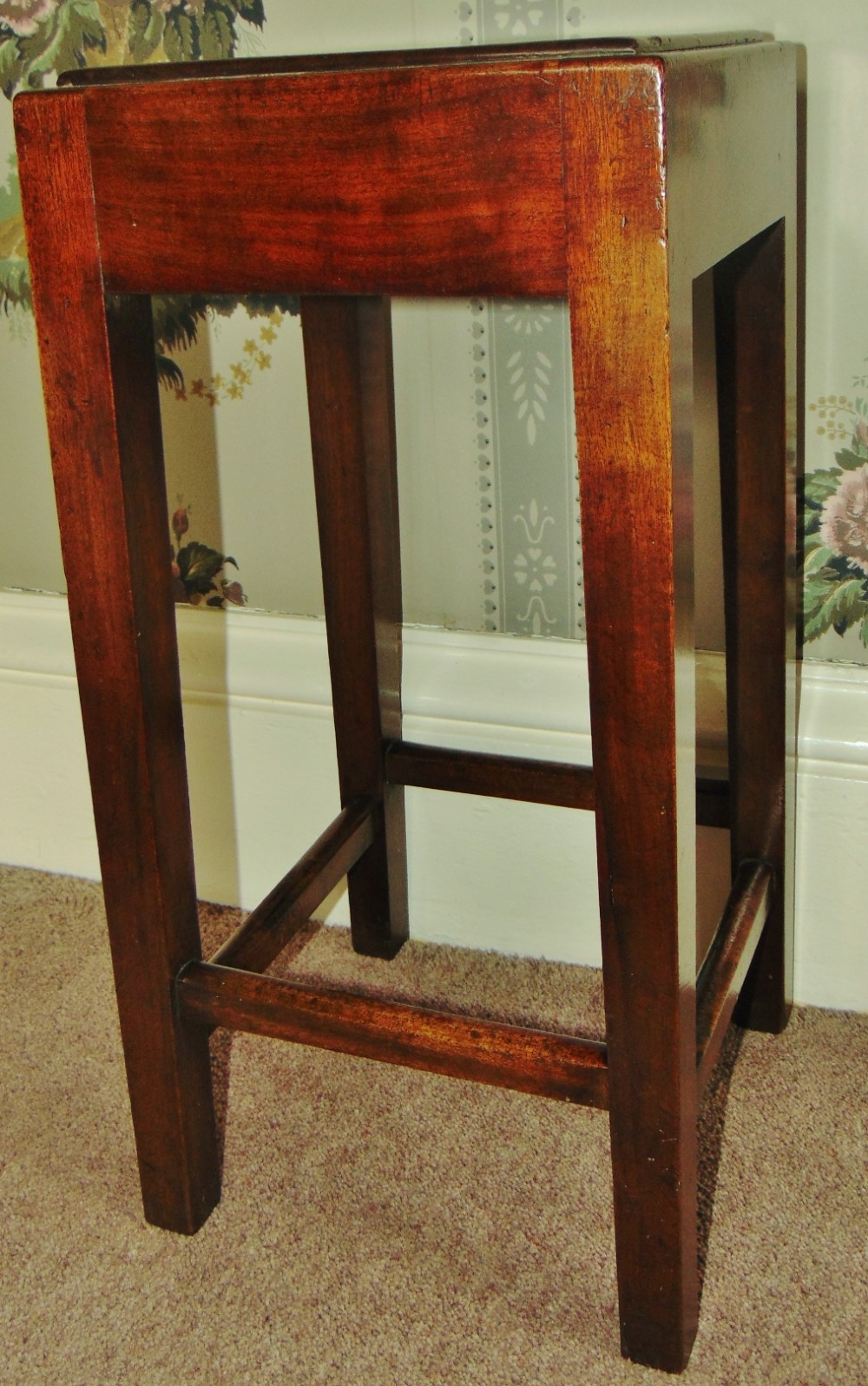 Georgian mahogany stool table circa 1810