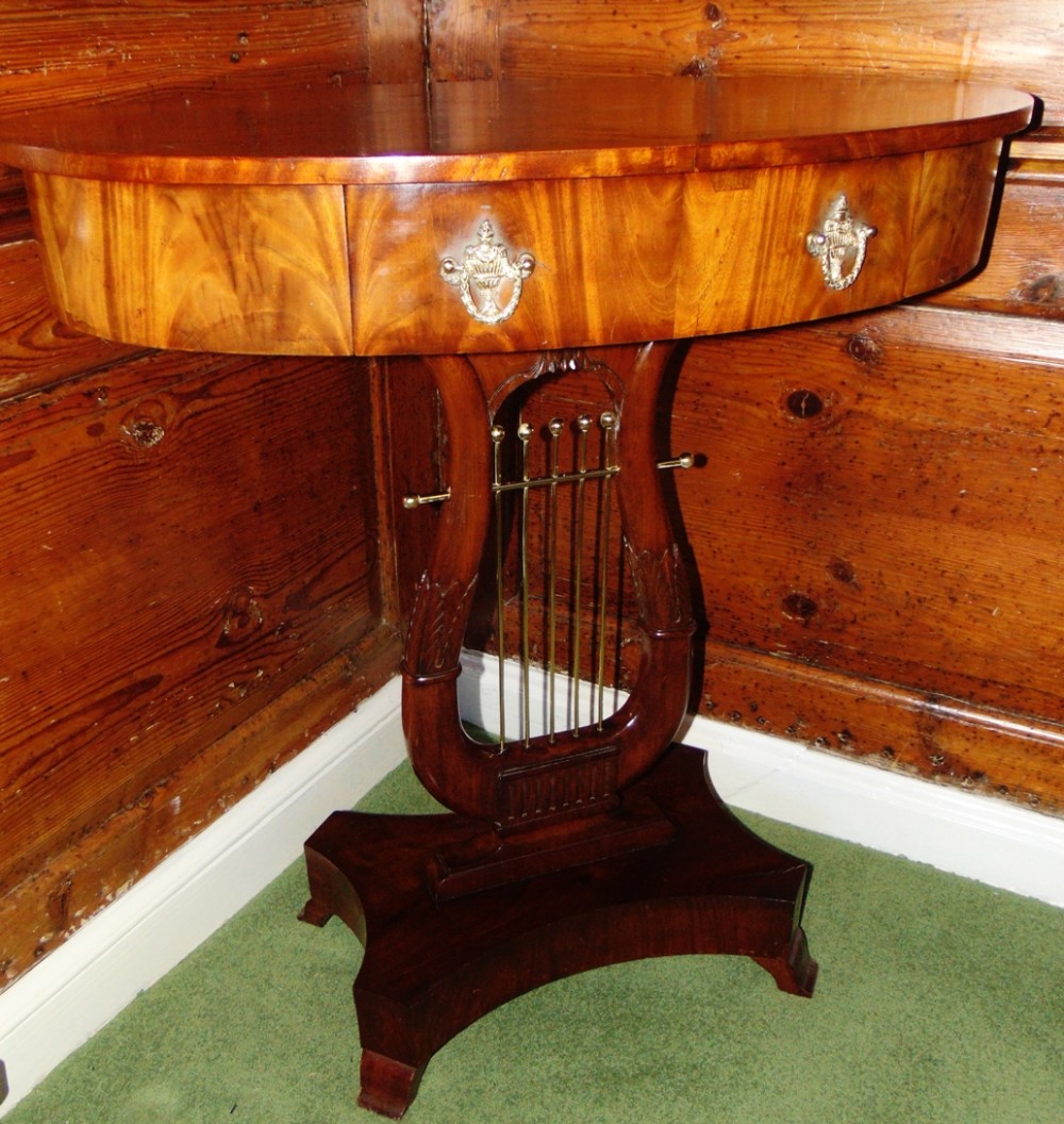 Dutch Empire mahogany gueridon circa 1815