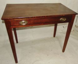 GEORGIAN MAHOGANY SIDE TABLE CIRCA 1800