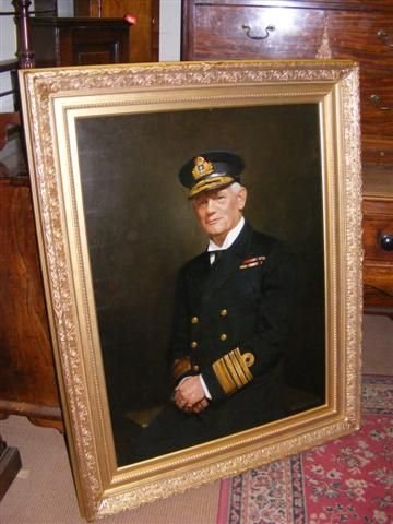 Early  20th Century  English School `Admiral Sir William Coldingham Masters Nicholson Rn`