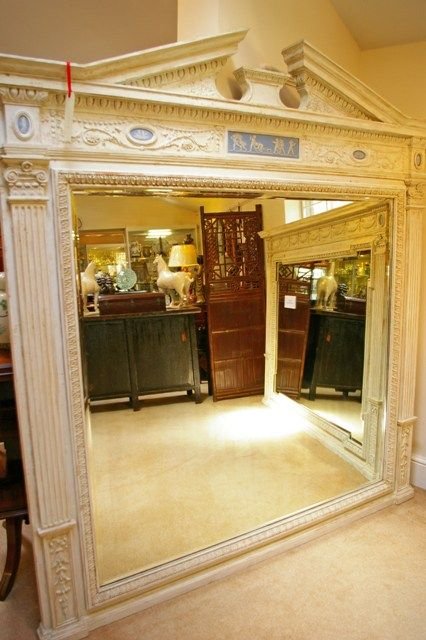 Mid 19th Century Architectural Mirror in the Adam's Style