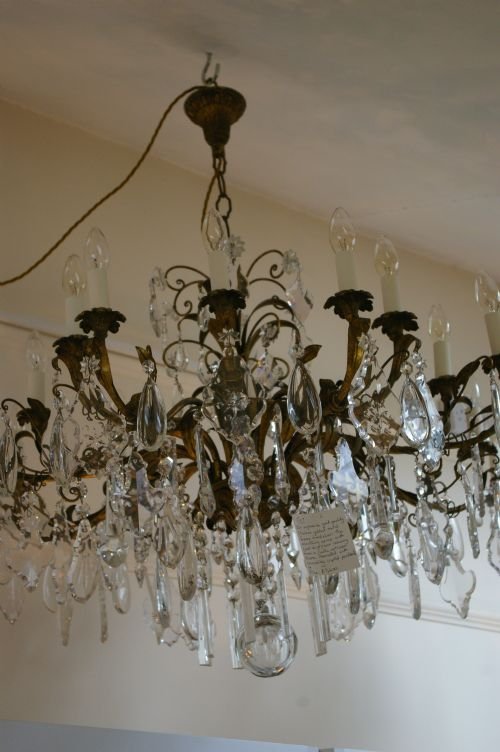 Italian Gilded Chandelier
