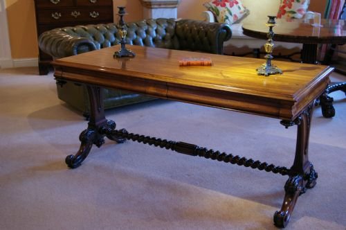 William IV Rosewood Library Table