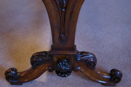 fig 1. William IV Rosewood Library table