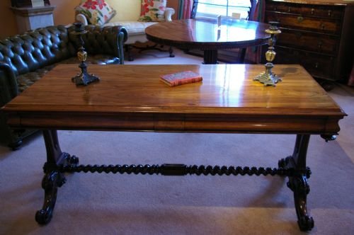 fig 2. William IV Rosewood Library table