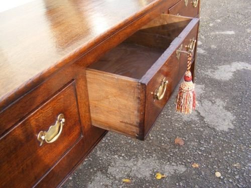 fig 1. Fine 18th Century Oak Dresser Base