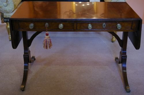 Early 19th Century Mahogany Sofa Table
