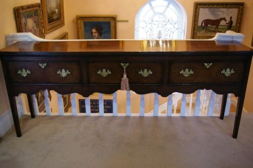 Georgian Oak Dresser Base