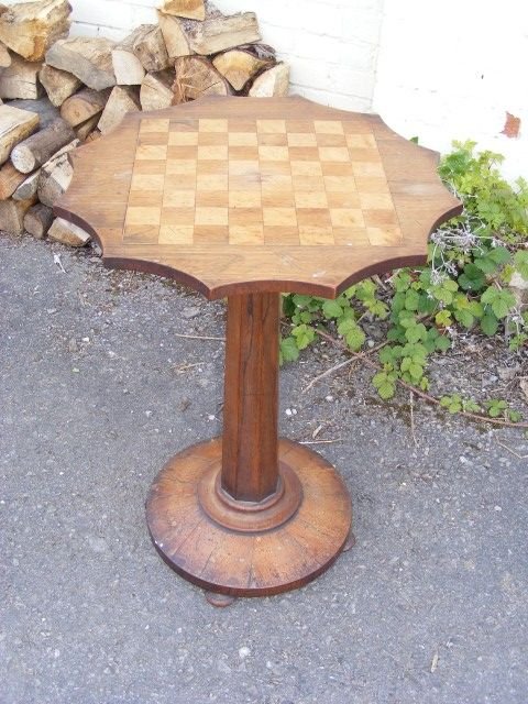 A Rosewood Games Table.