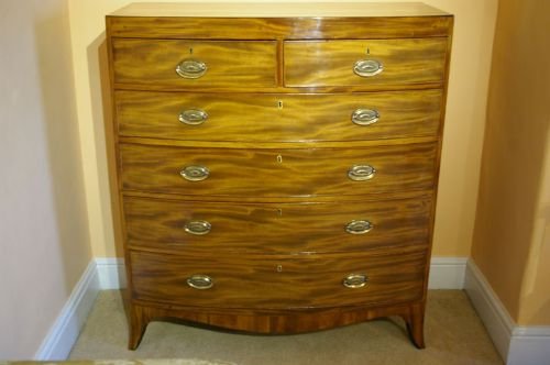 Beautiful Regency Mahogany Chest of Drawers C.1820