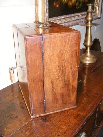 fig 1. Superb Georgian Mahogany Apothecary cabinet