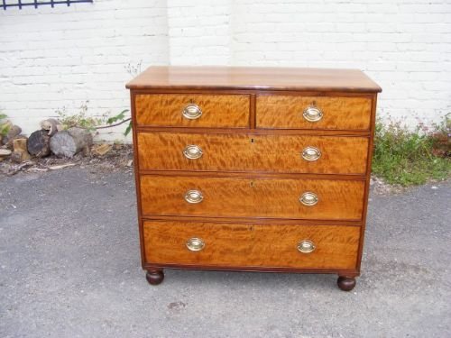 Mid 19th Century Mahogany Chest of Drawers